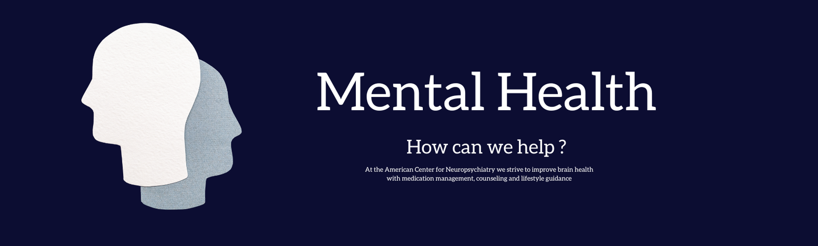 Mental health banner